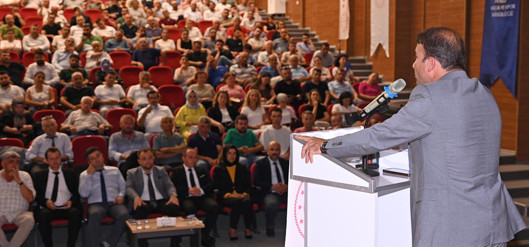  Bitki Koruma Ürünlerinin Sürdürülebilir Kullanımı ve Kalıntının Önlenmesi Toplantısı Gerçekleştirildi.