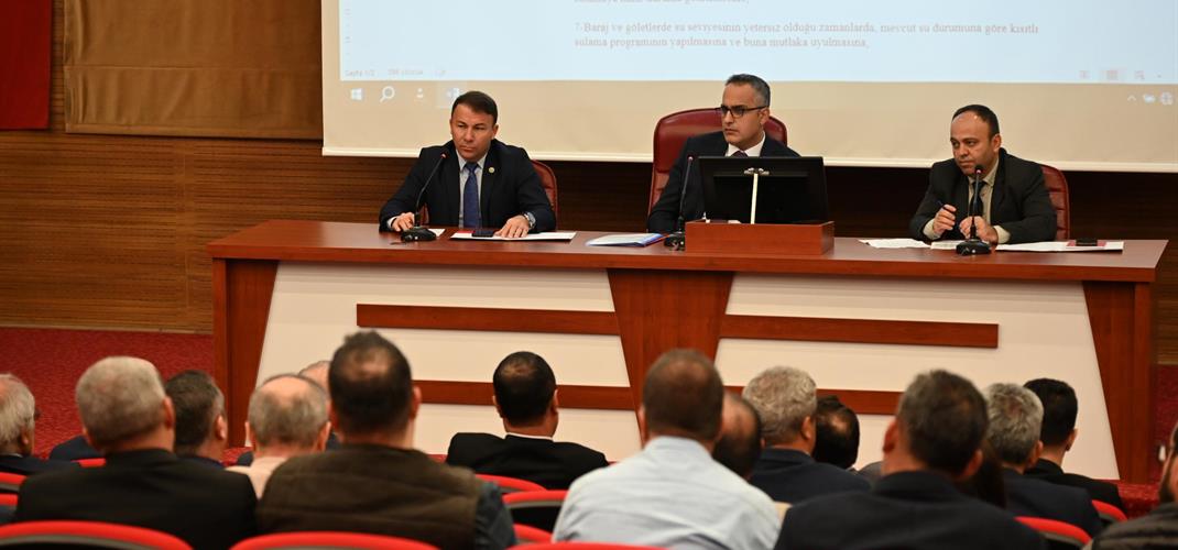 Denizli’de Tarımsal Kuraklık İl Kriz Merkezi Toplantısı Gerçekleştirildi