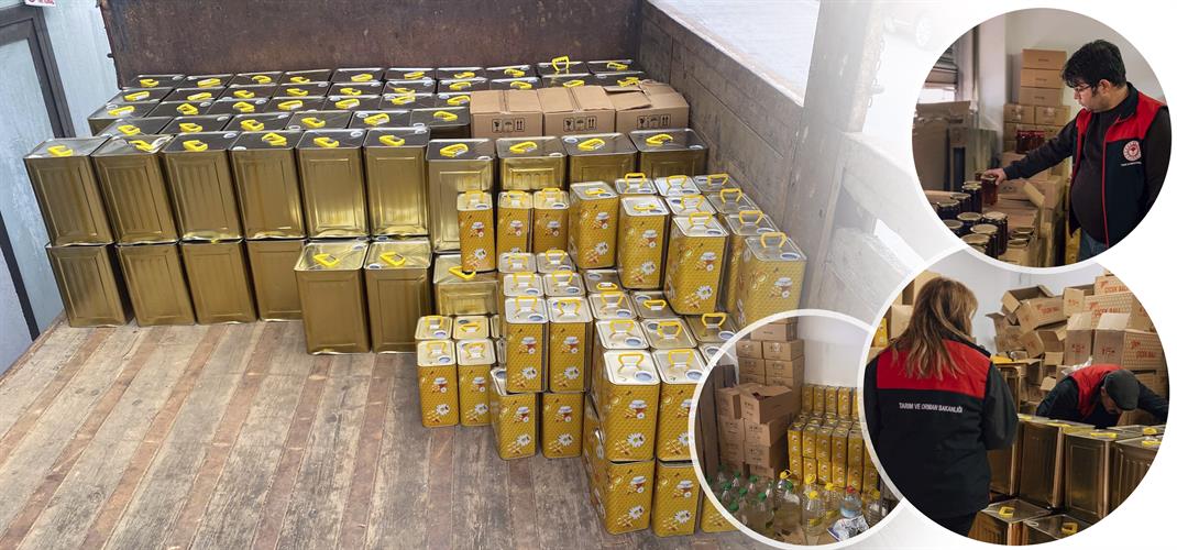 DENİZLİ’DE SAHTE BAL OPERASYONU: 4 TONUN ÜZERİNDE ÜRÜNE EL KONULDU