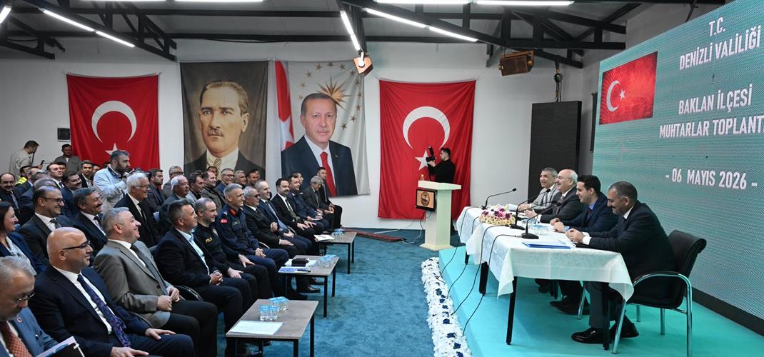 Baklan’da Güçlü İstişare, Ortak Çözüm!